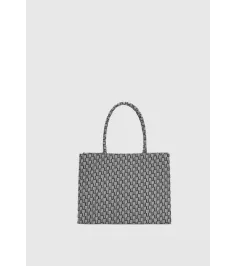 Geometric Print Tote Bag